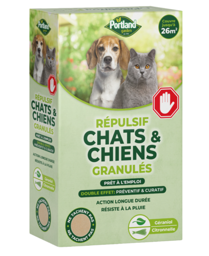 RÉPULSIF CHATS ET CHIENS GRANULÉS