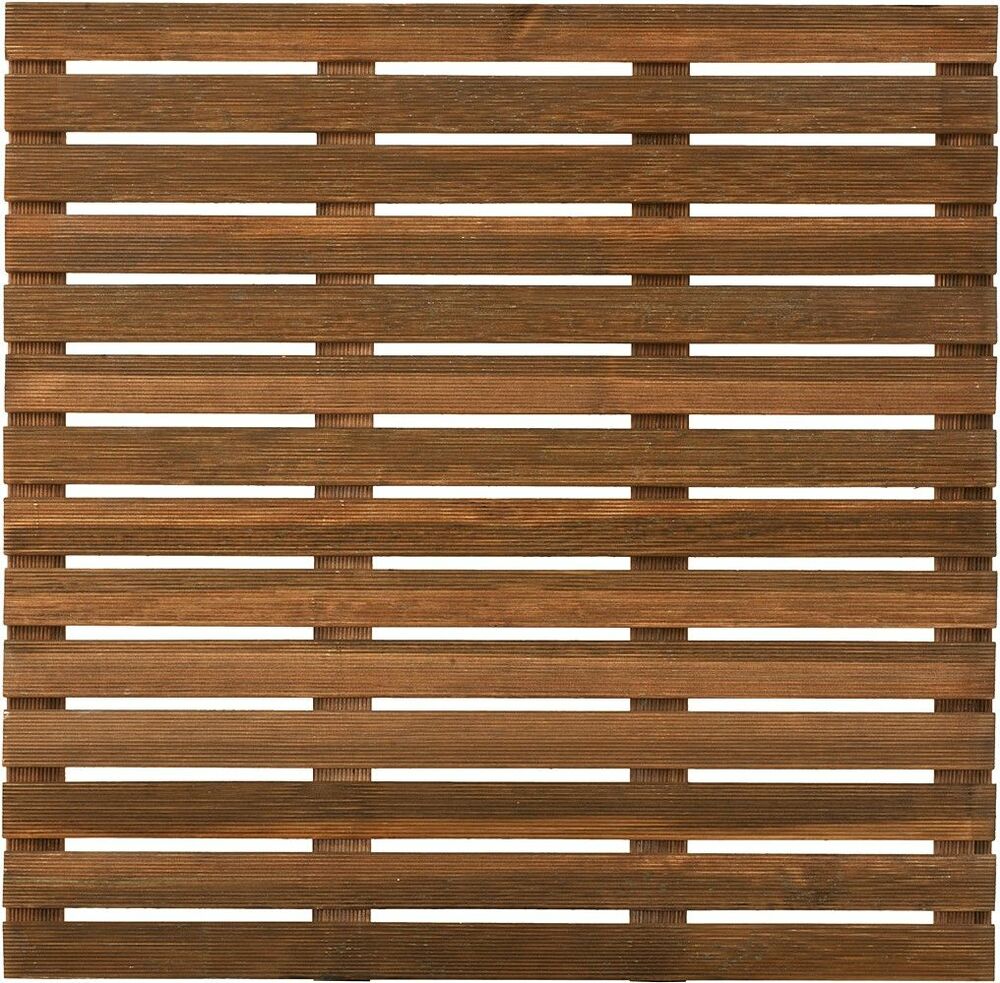  Dalle "ALEX" 100" 100 x 100 x 2,8 cm BRUN