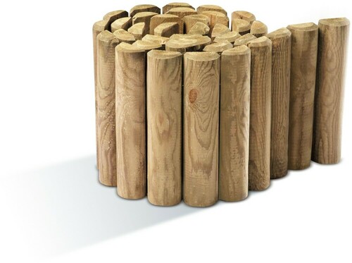 Bordure à dérouler "WITTEL" 1/2 rondis ⌀5 x 30 x 180 cm