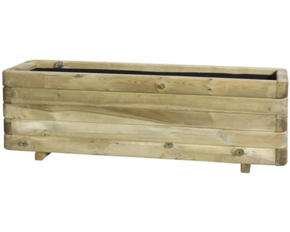 Bac à fleurs 120x40x35 cm