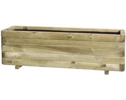 Bac à fleurs 120x40x35 cm