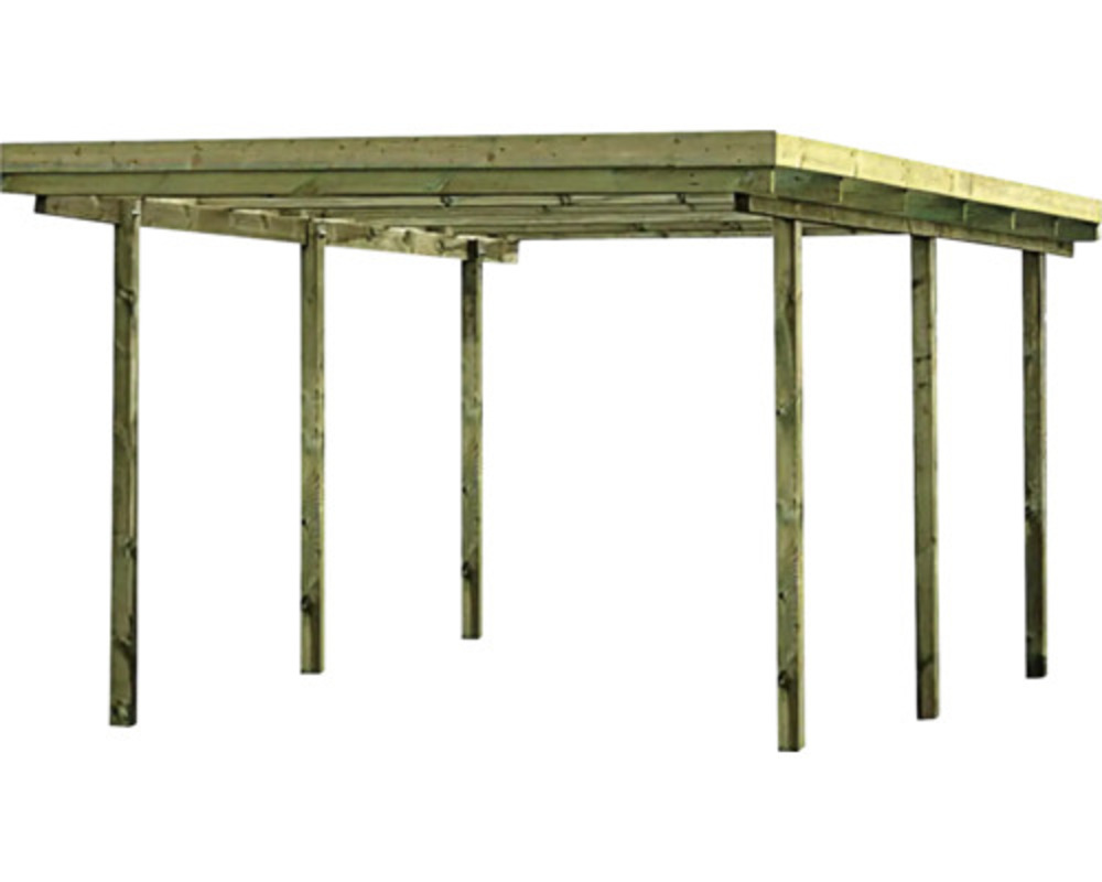 Carport LIZZ 504x310x233 cm avec couverture