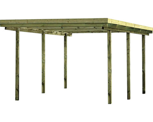 Carport LIZZ 504x310x233 cm avec couverture