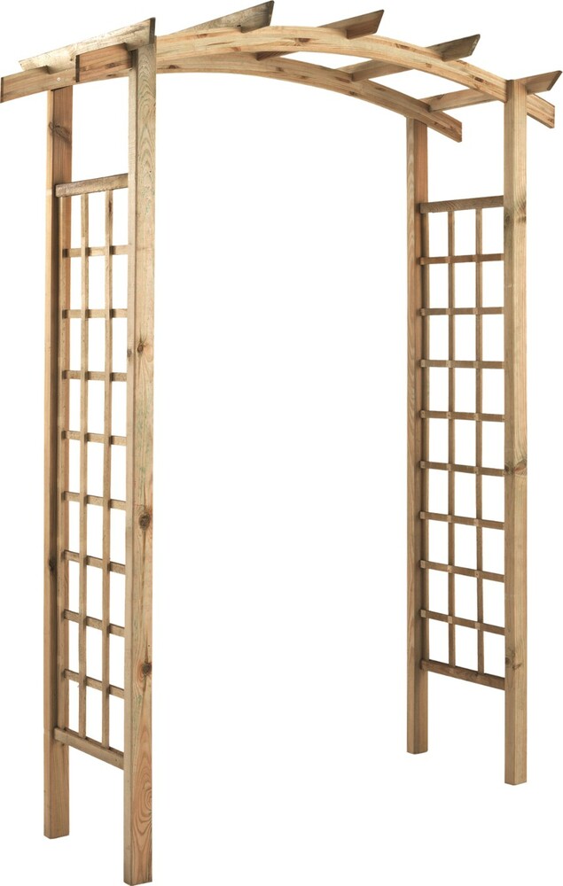 Pergola JASMIN arc treillis, L160 x H 228 x P 72 cm, passage 120 cm
