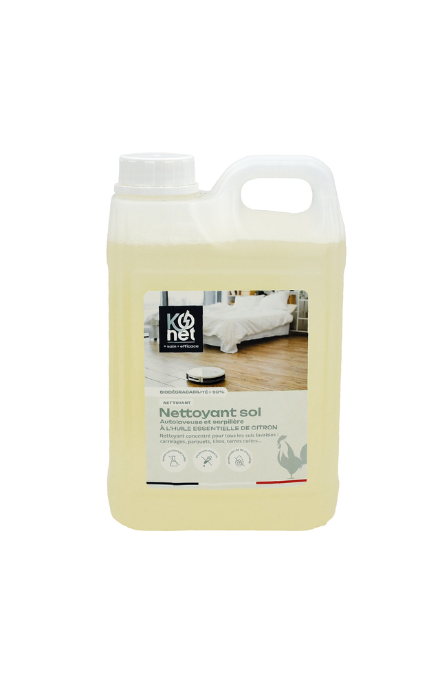 Nettoyant sol robot et manuel 2L