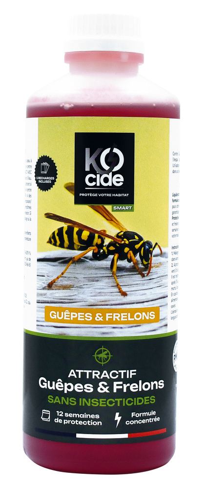 Attractif guêpes et frelons 