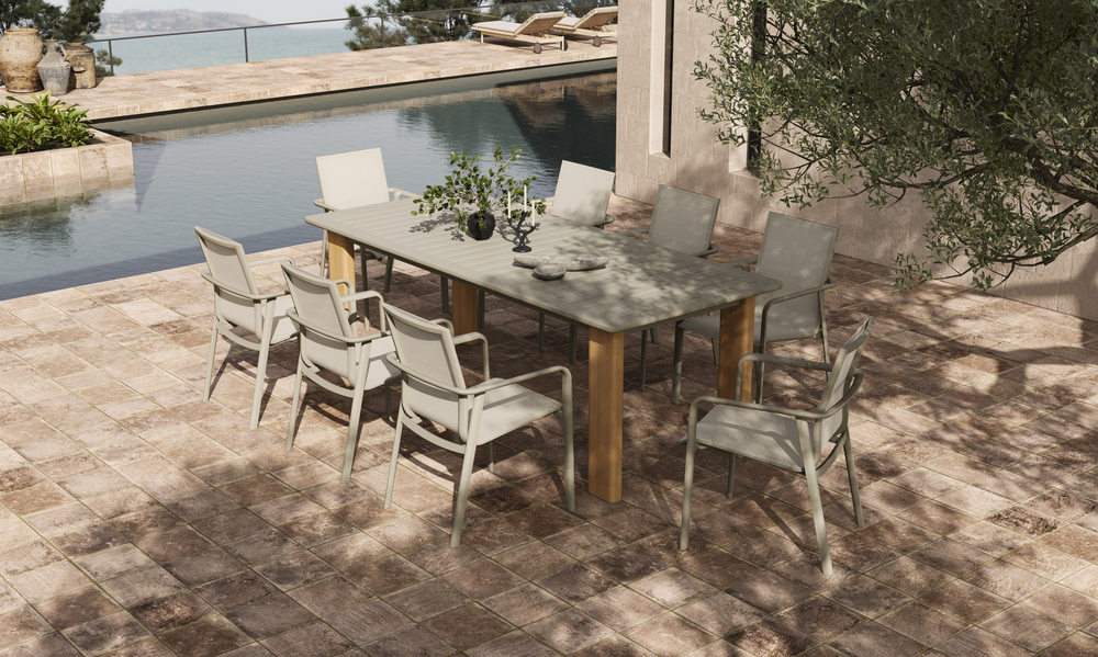 Table extensible Aluminium