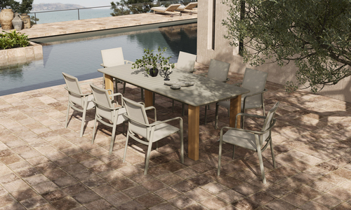 Table extensible Aluminium