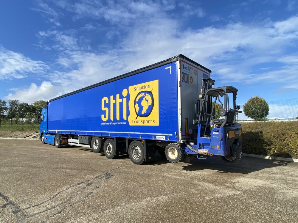 Livraison en chariot embarqué