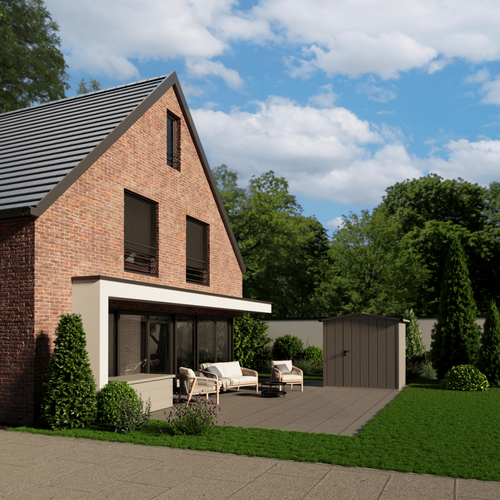 ABRI DE JARDIN JUNO - Modern