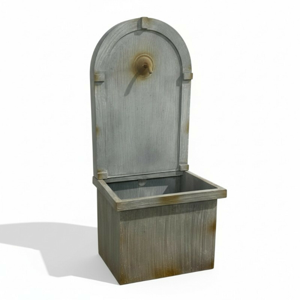 Fontaine murale jardin 40x32x90cm