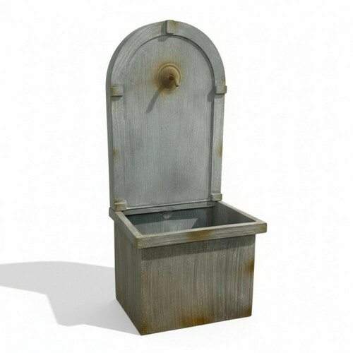 Fontaine murale jardin 40x32x90cm