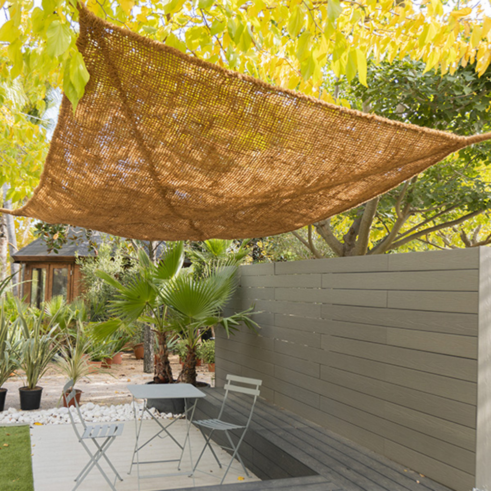 Voile d’ombrage renforcée coco