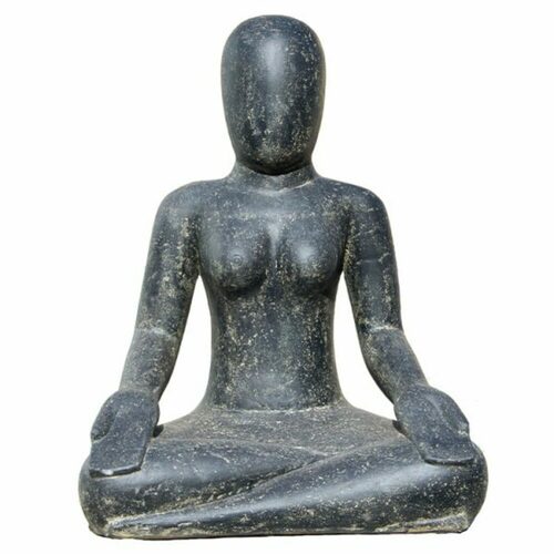 Statue yoga lotus