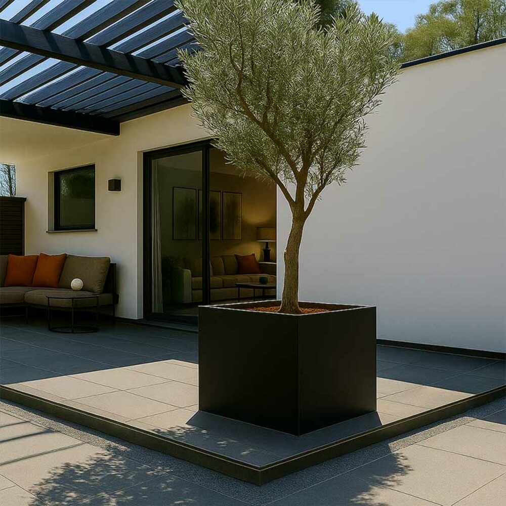 Multi-Edge FLORA jardinière noir