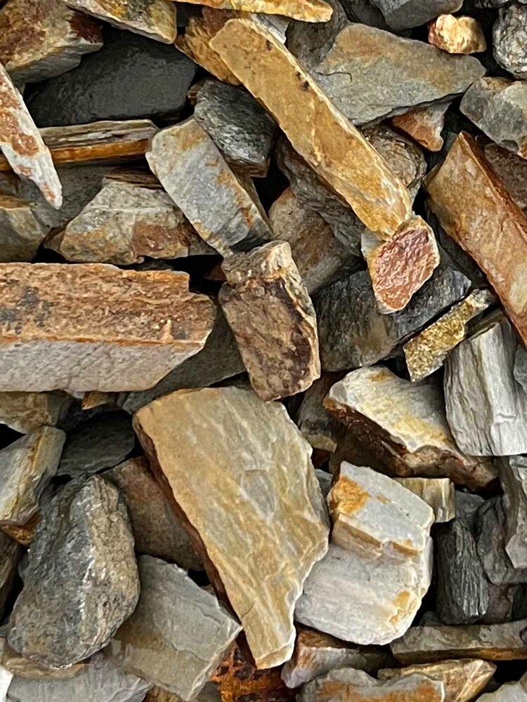 Ardoise schiste oxydé