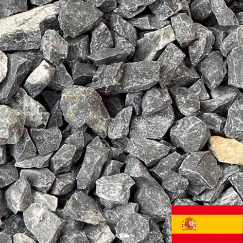 Dark ash grey concassé