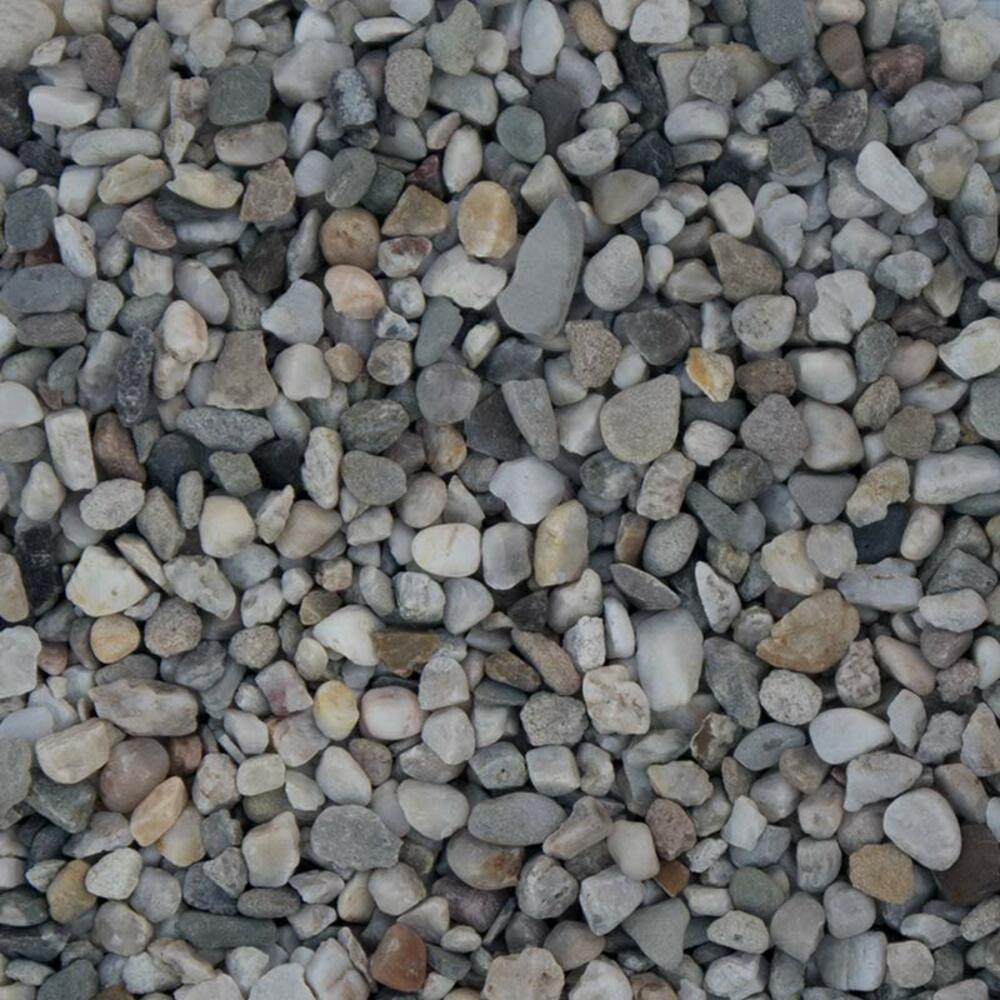 Galets de rivière blancs/gris