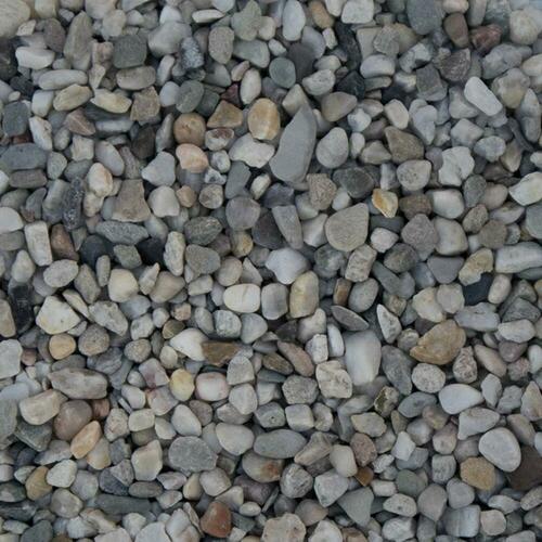 Galets de rivière blancs/gris
