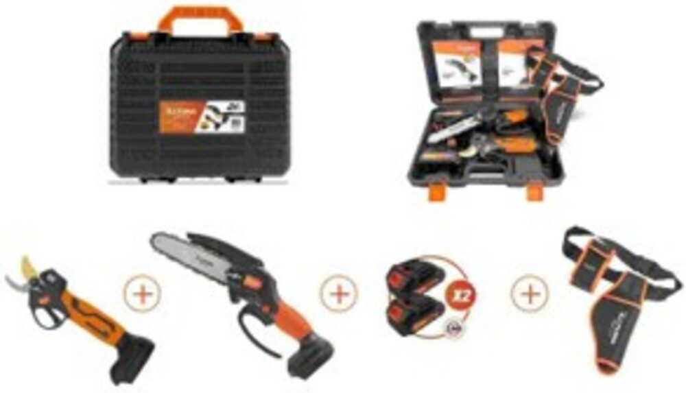 Kit d’élagage à batterie ALTUNA AFKIT 