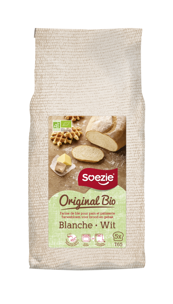 Farine blanche T65 BIO pour pain 2.5kg