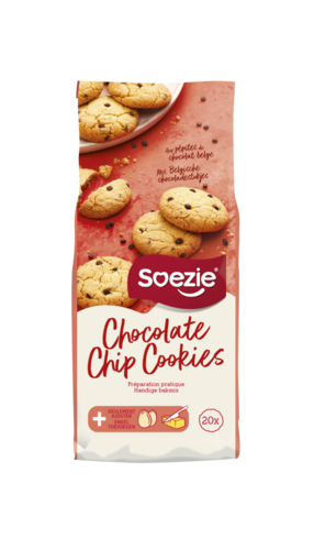 Préparation pour cookies aux pépites de chocolat Belge 400gr