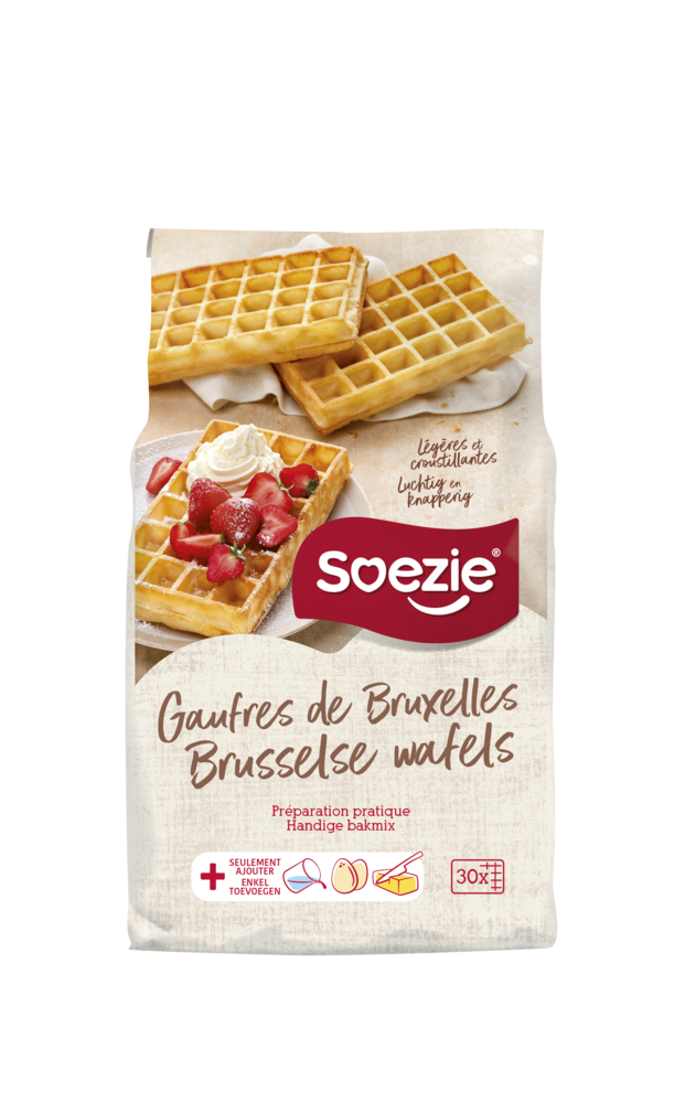 Préparation pour gaufres de Bruxelles 1kg