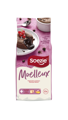Préparation pour moelleux au chocolat noir Belge