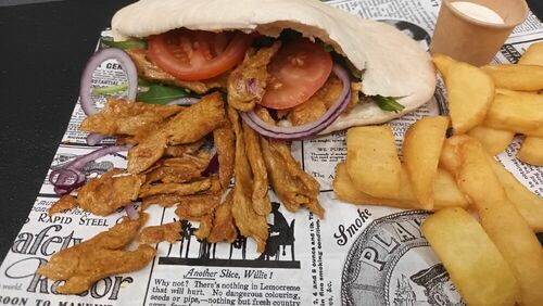 Emincés de Blé et Pois KEBAB cuits surgelés IQF