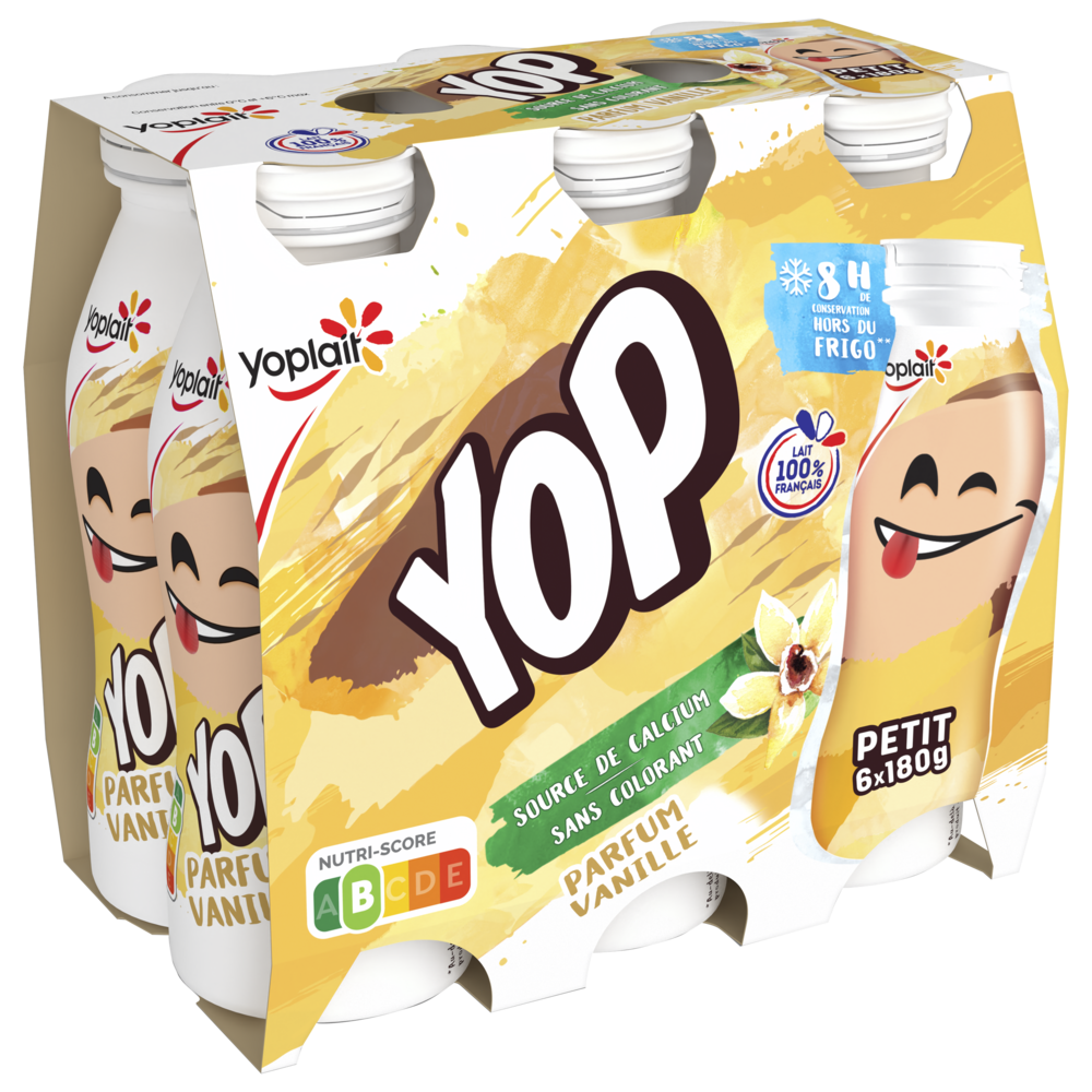 PETIT YOP VANILLE 180G x 24 