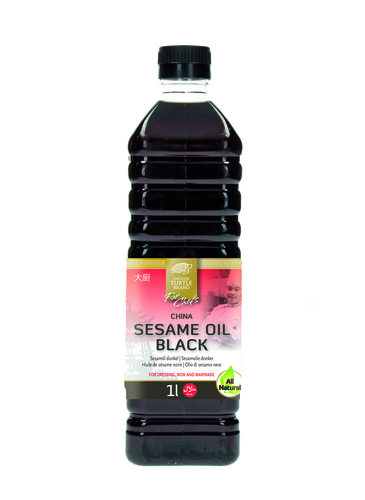 Huile de sésame noir Golden Turtle for Chefs 1L