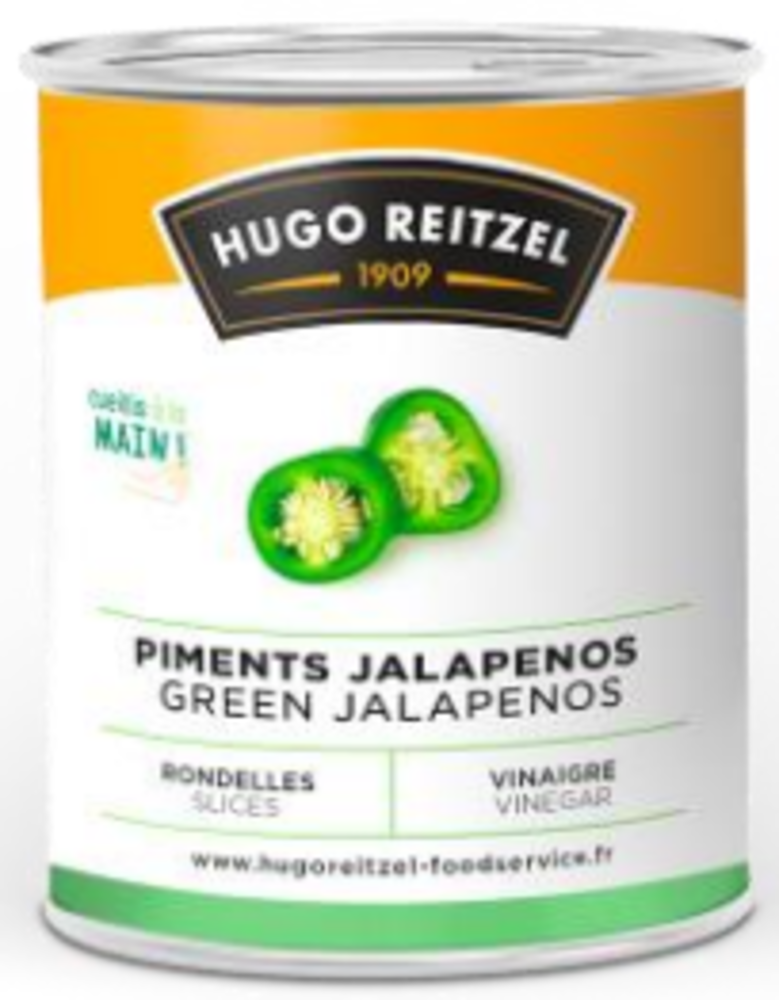 Piments Jalapenos Vert en Rondelles