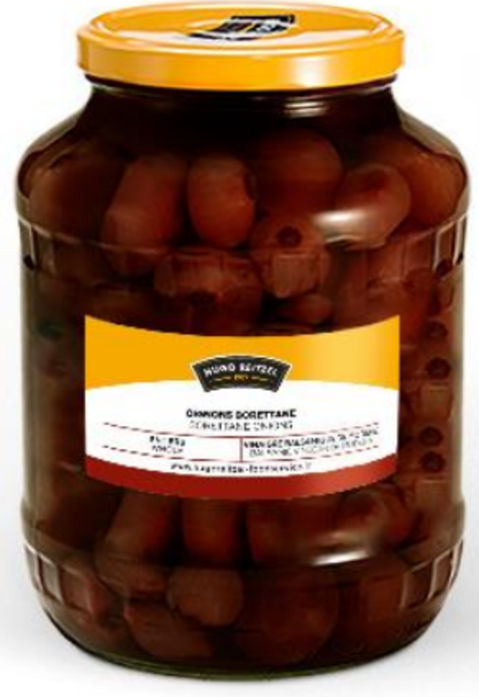 Pickles d'oignons Borettane au vinaigre balsamique "Bocal 170cl"