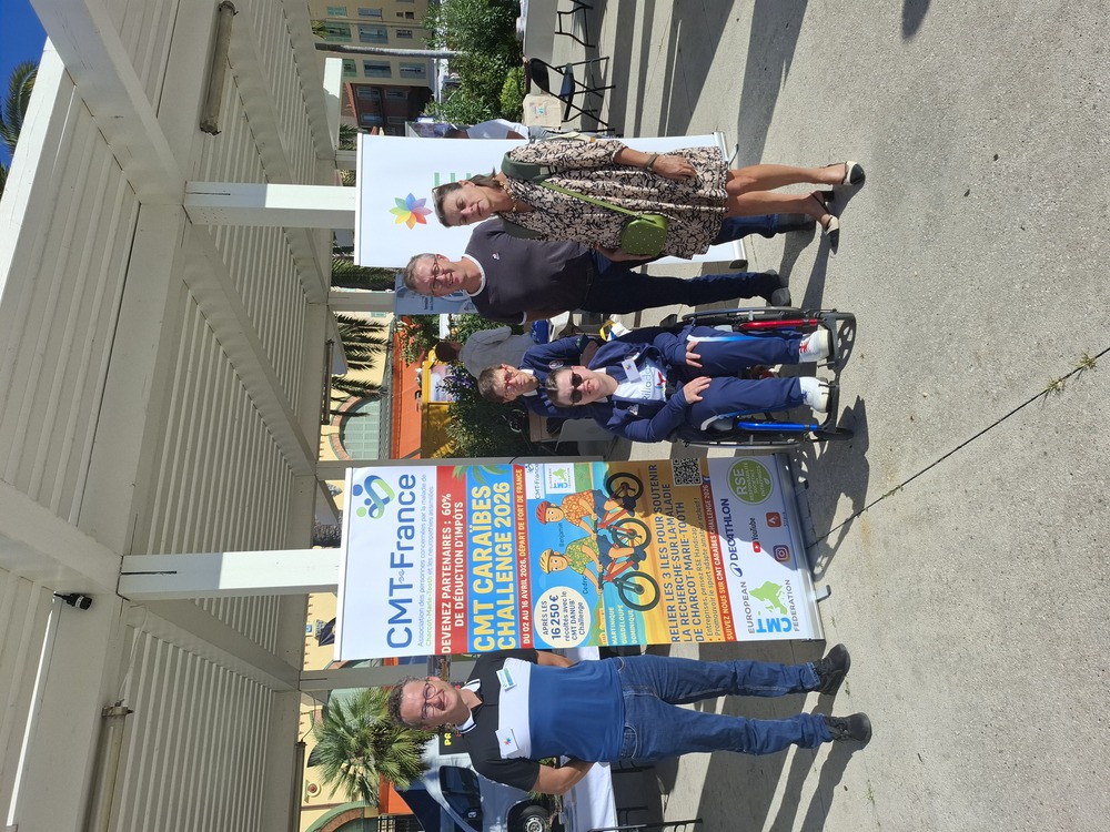 Journée sensibilisation Handisport et inclusion avec la participation de CMT-FRANCE à MENTON (06)