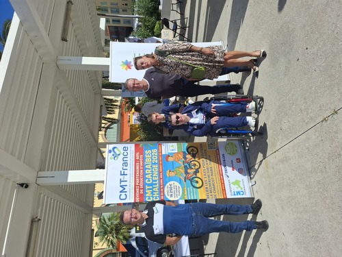 Journée sensibilisation Handisport et inclusion avec la participation de CMT-FRANCE à MENTON (06)
