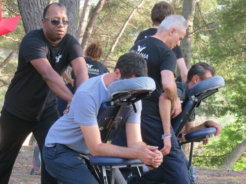 Massages assis & sensibilisation au handicap