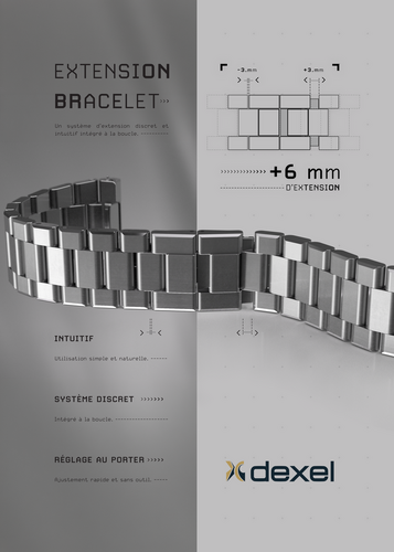 Extension bracelet inédite et intuitive