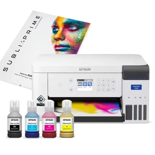 Pack Impresora Epson Surecolor SC-F100 - A4 (papel + tintas)