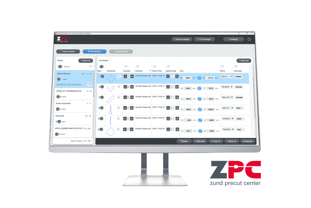 ZPC - Zund PreCut Center