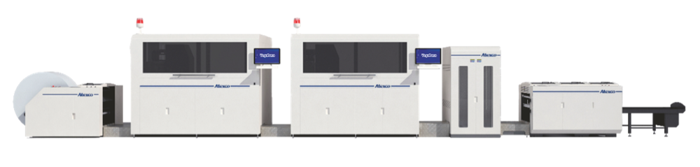 SISTEMA DE IMPRESIÓN DIGITAL INKJET ALIMENTACIÓN BOBINA SALIDA A HOJA - ATEXCO VEGAPRESS 660 C HD SD