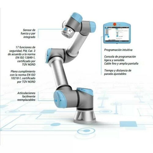 ROBOT COLABORATIVO (COBOT) ALIMENTACION AUTOMATICA EQUIPOS