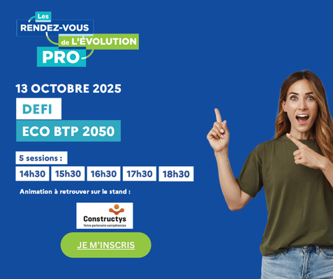 Défi Eco BTP : comprendre les mutations de demain !