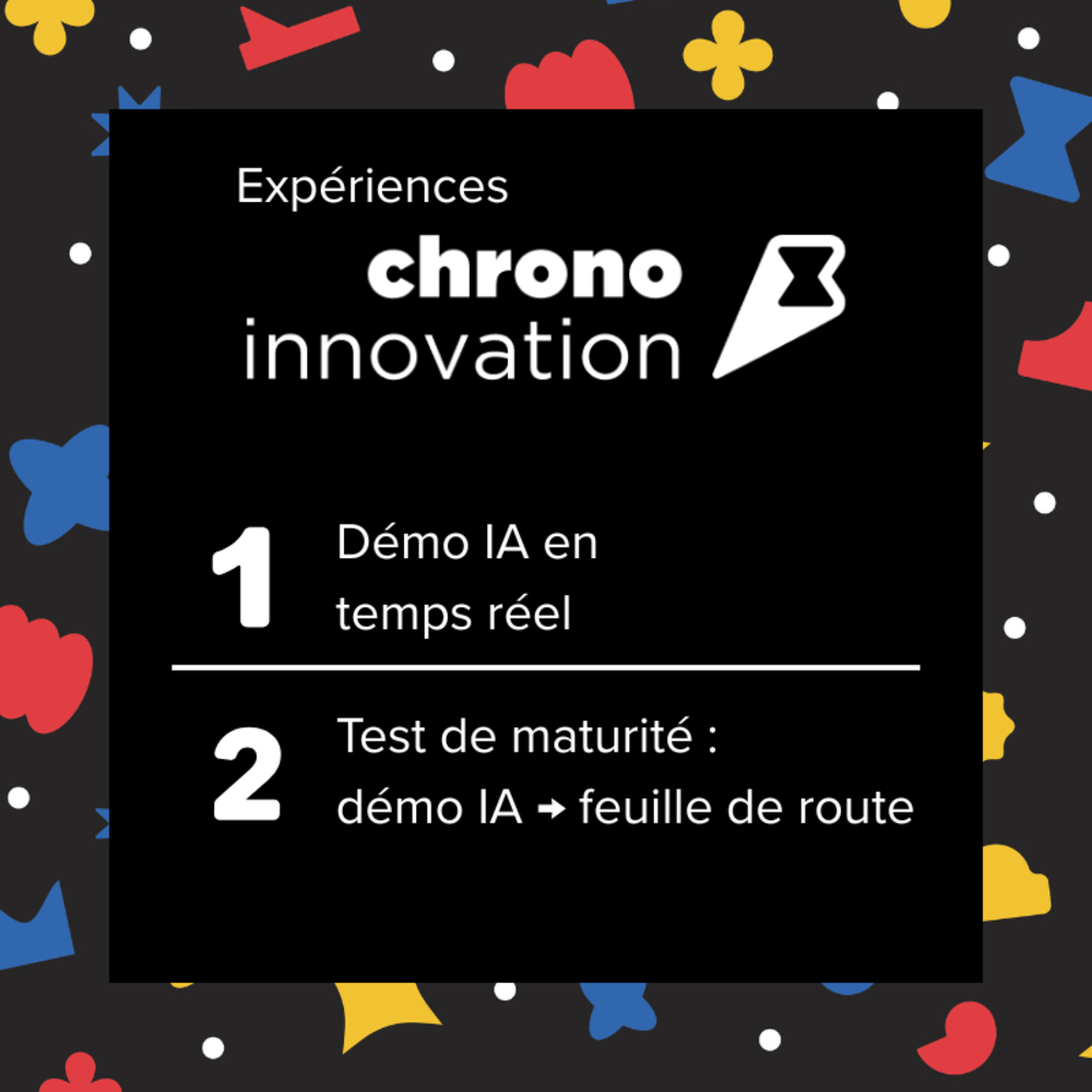 Démo IA en temps réel + Test de maturité : démo IA → feuille de route