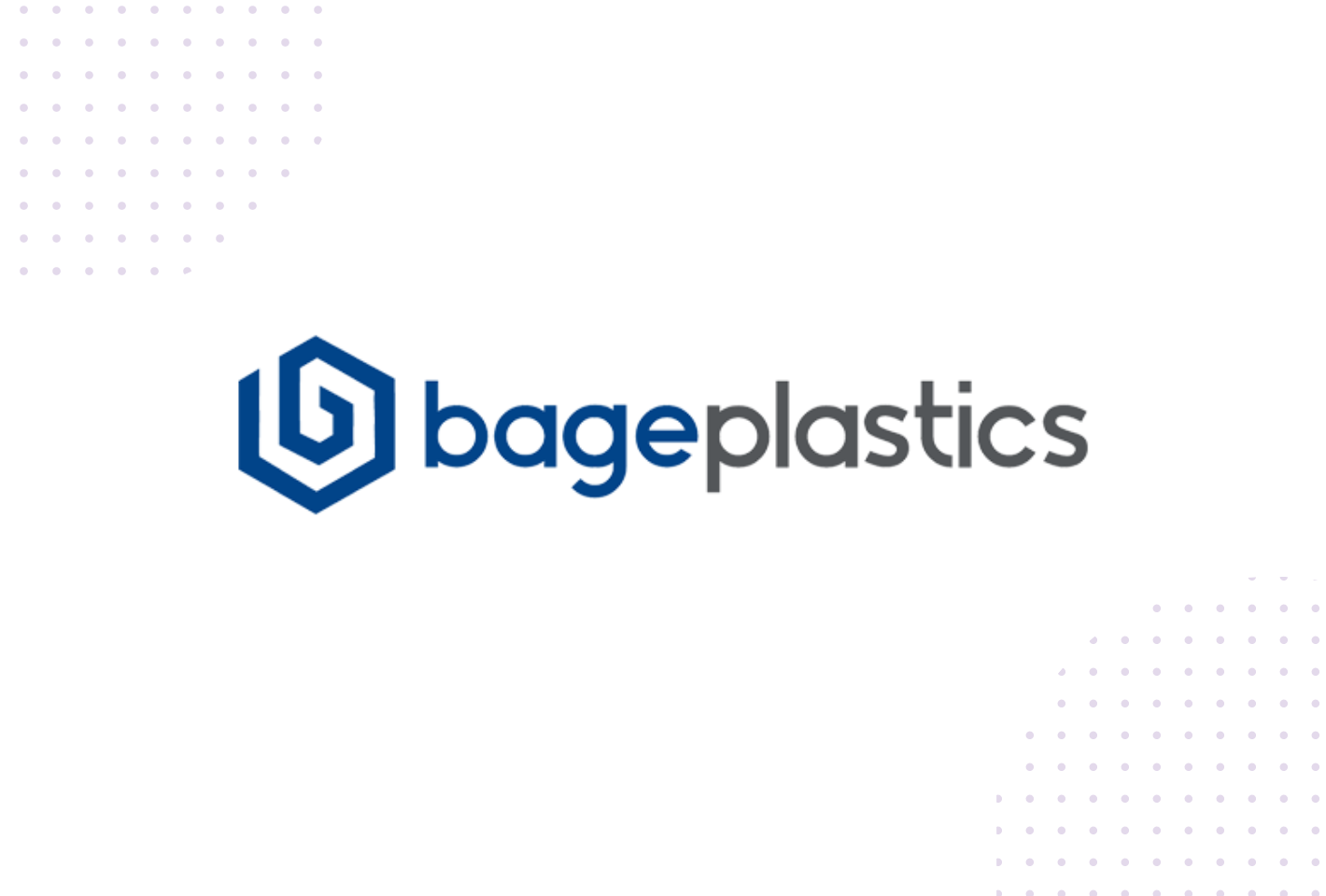 Présentation BAGE PLASTICS