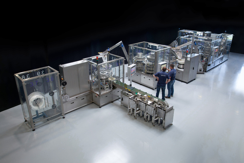 High Speed Continuous Motion Assembly and Test Machine