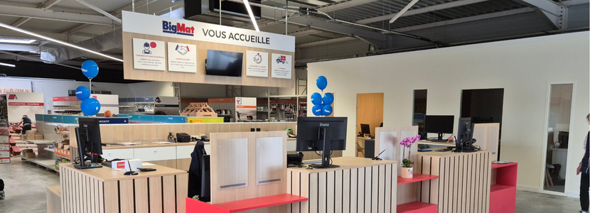 Agence CROSS & BigMat : Repenser les espaces d’accueil pour valoriser l’image de marque et renforcer la relation client