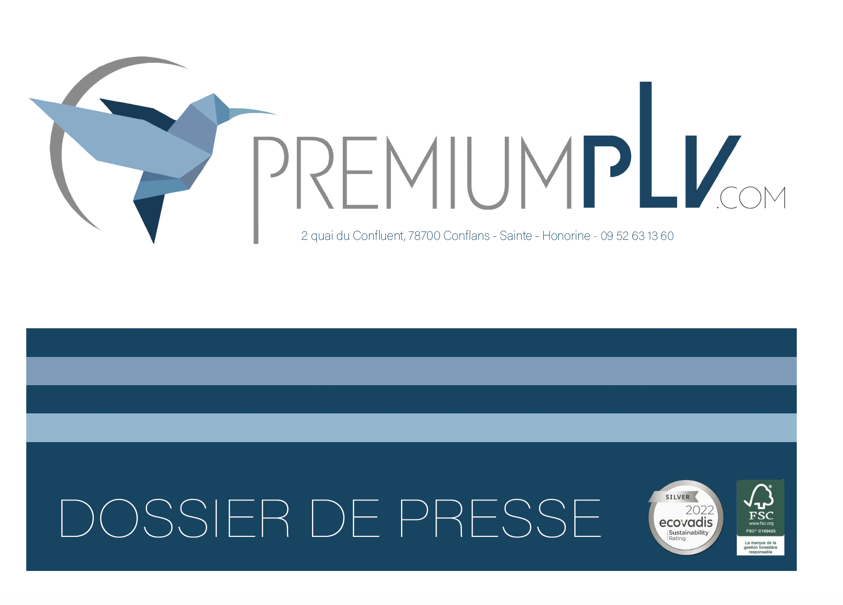 Premium PLV : Dossier de presse - PLV bois