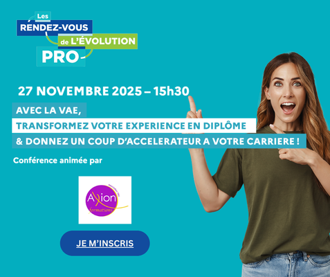 Avec la VAE, transformez votre expérience en diplôme et donnez un vrai coup d’accélérateur à votre carrière !
