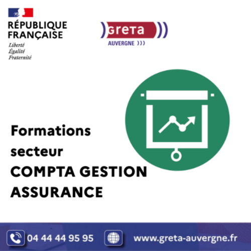 Formations secteurs comptabilité gestion assurance