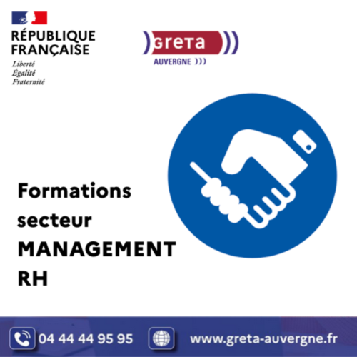 Formations secteurs management RH